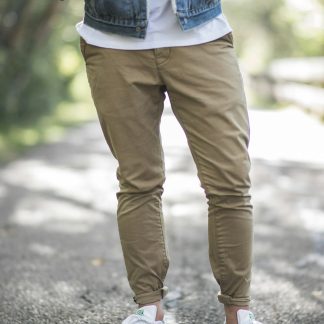 R1Kias Men's Straight Fit Chino Pants — Cotton Twill